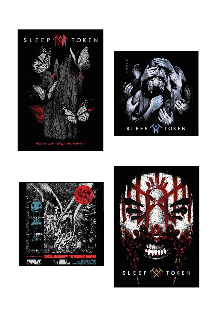 Sleep Token - TMBTE - Sticker Set