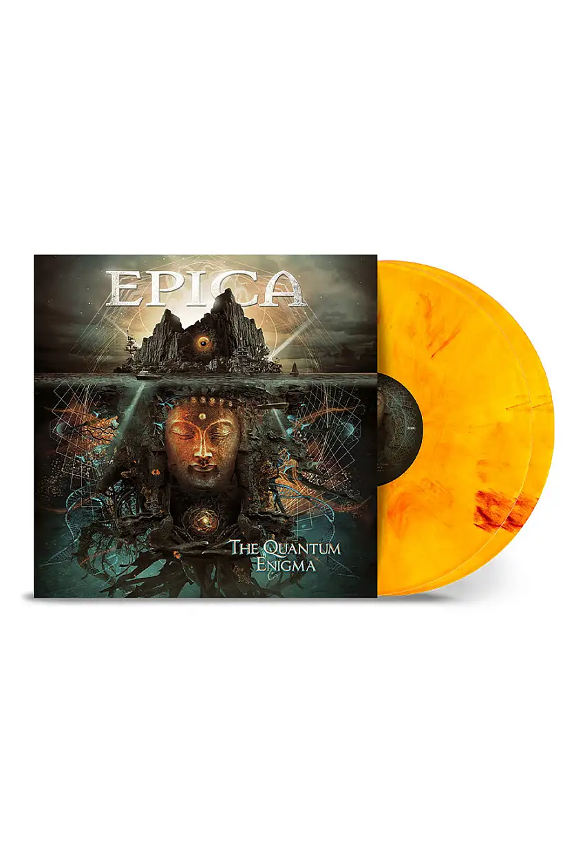 Epica - The Quantum Enigma (10th Anniversary) Ltd. Yellow/Red - Marbled 2 Vinyl