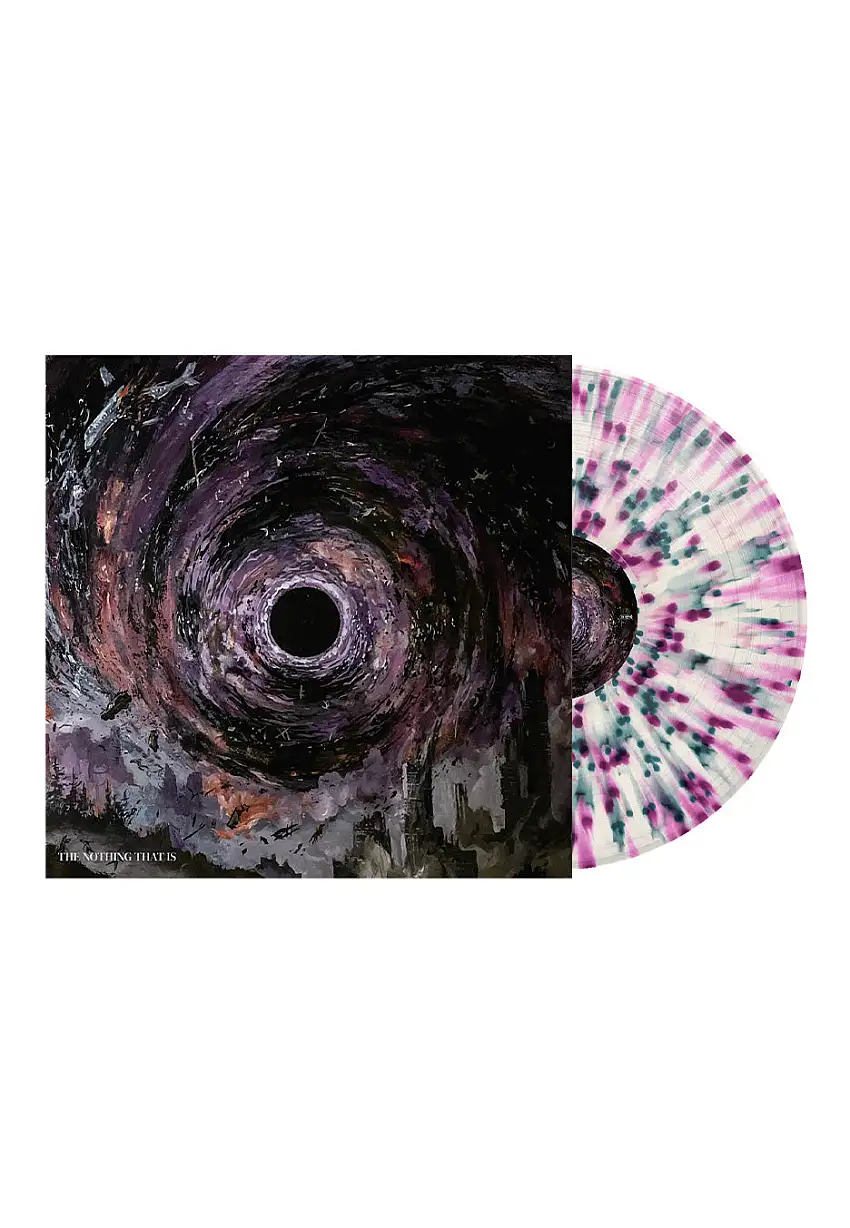 Fit For An Autopsy - The Nothing That Is Ltd. Bone/Blue/Pink/Purple - Splatter Vinyl