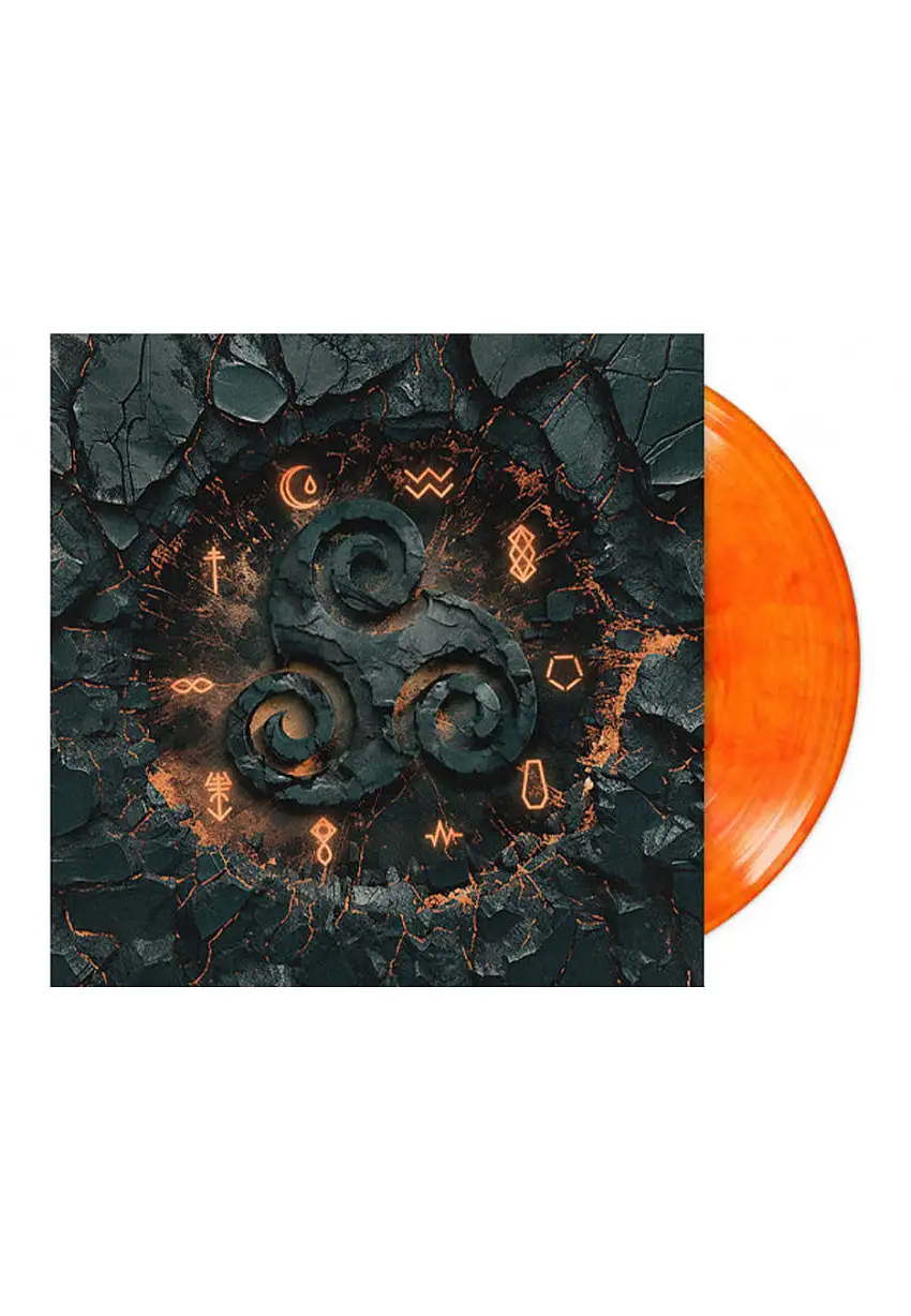 Our Hollow, Our Home - Hope & Hell Ltd. Orange Marbled - Colored Vinyl