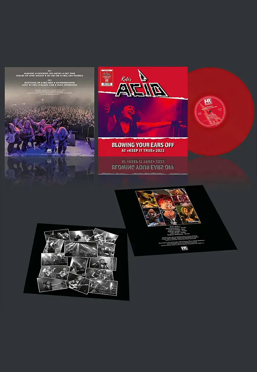 Kate's Acid - Blowing Your Ears Off Ltd. Red - Colored Vinyl