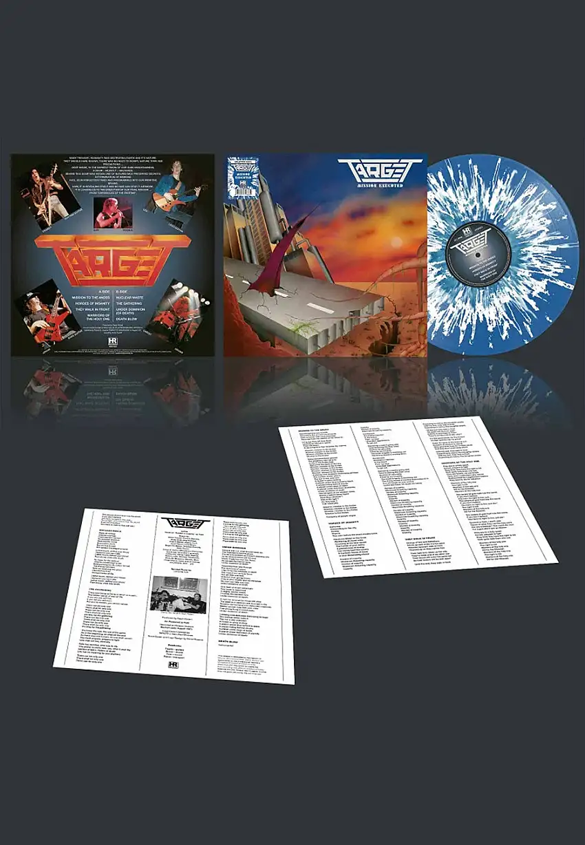 Target - Mission Executed Ltd. Blue/White - Splatter Vinyl