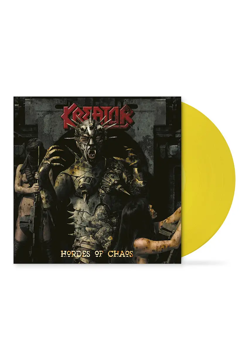 Kreator - Hordes Of Chaos (Remastered) Ltd. Transparent Yellow - Colored Vinyl