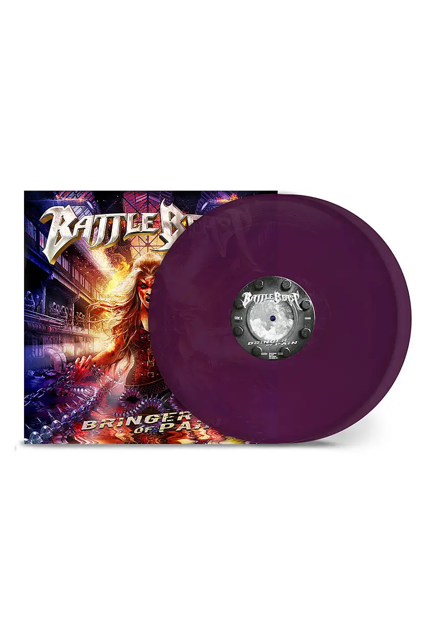 Battle Beast - Bringer Of Pain Ltd. Transparent Violet - Colored 2 Vinyl