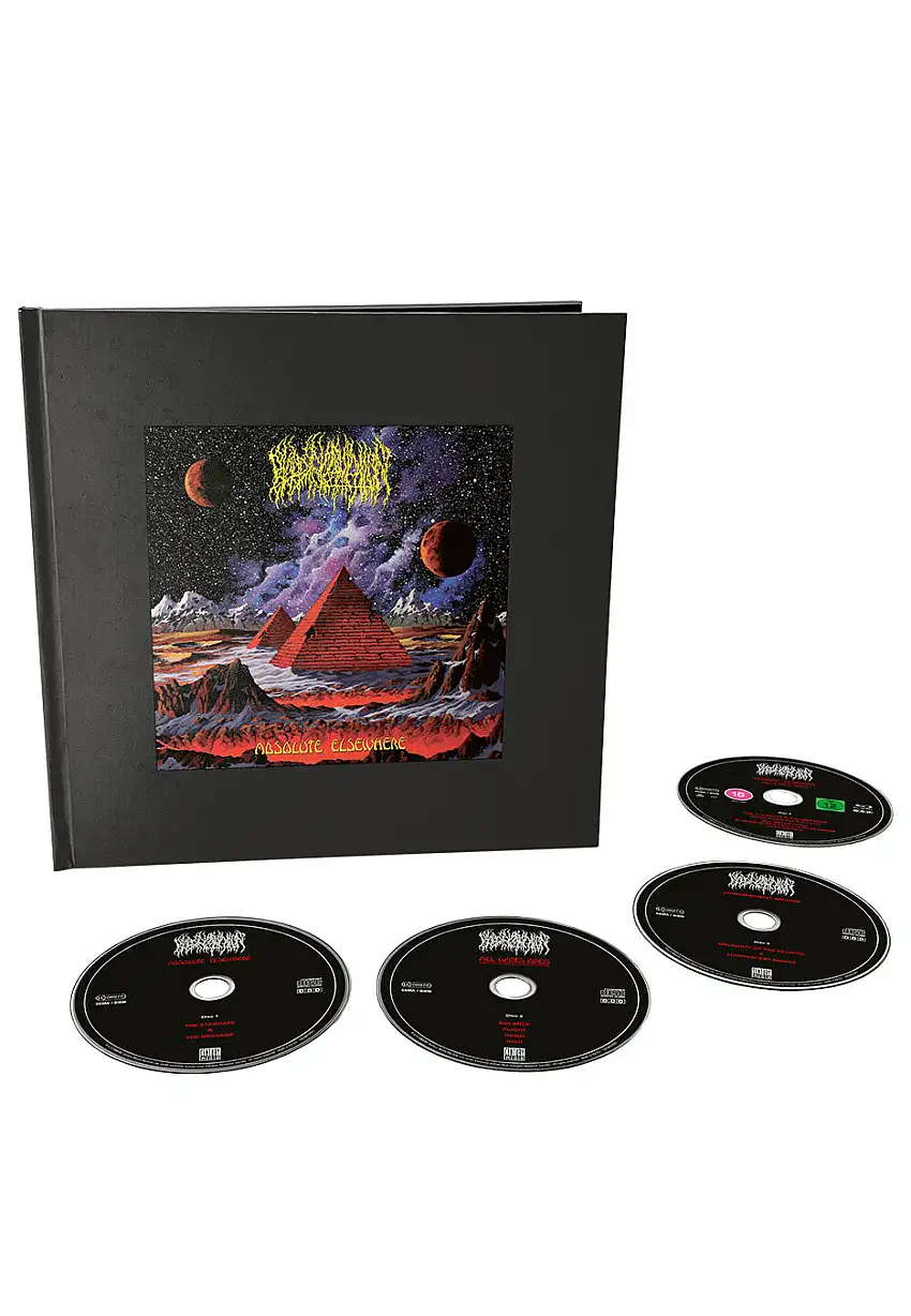 Blood Incantation - Absolute Elsewhere Ltd. Deluxe - Artbook 3 CD + Blu Ray