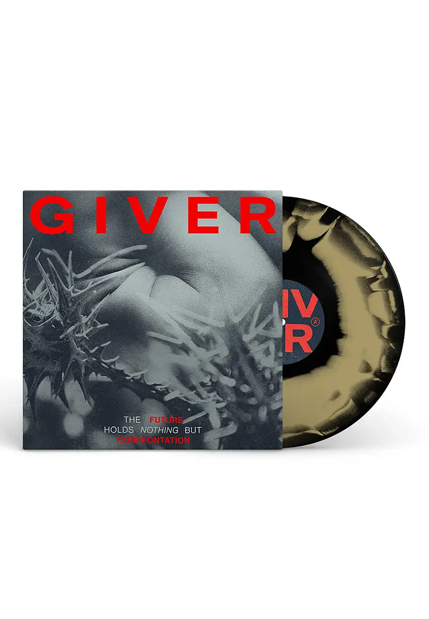 Giver - The Future Holds Nothing But Confrontation Ltd. Black/Gold - Colored Vinyl