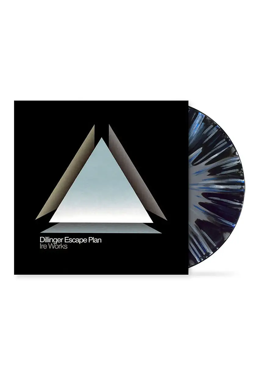 The Dillinger Escape Plan - Ire Works Ltd. Black/Blue/Silver - Splatter Vinyl