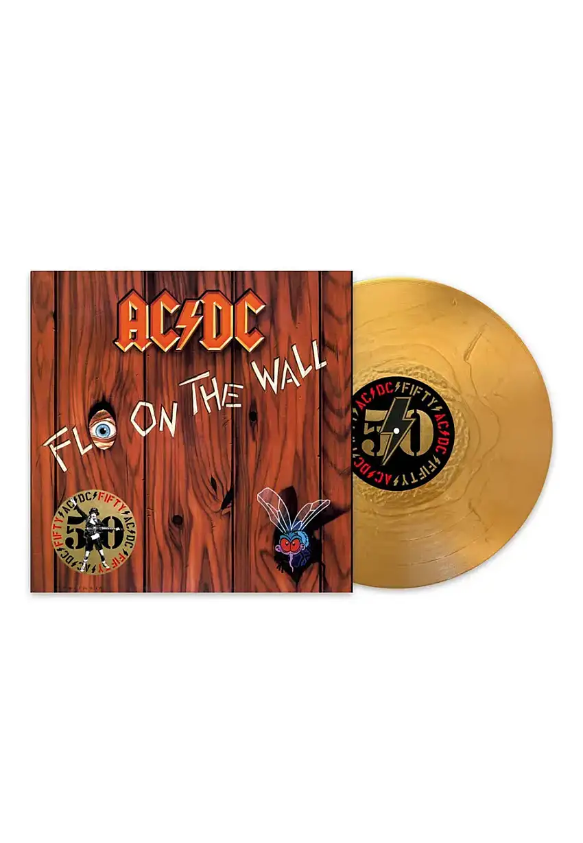 AC/DC - Fly On The Wall (50th Anniversary) Ltd. Gold - Colored Vinyl