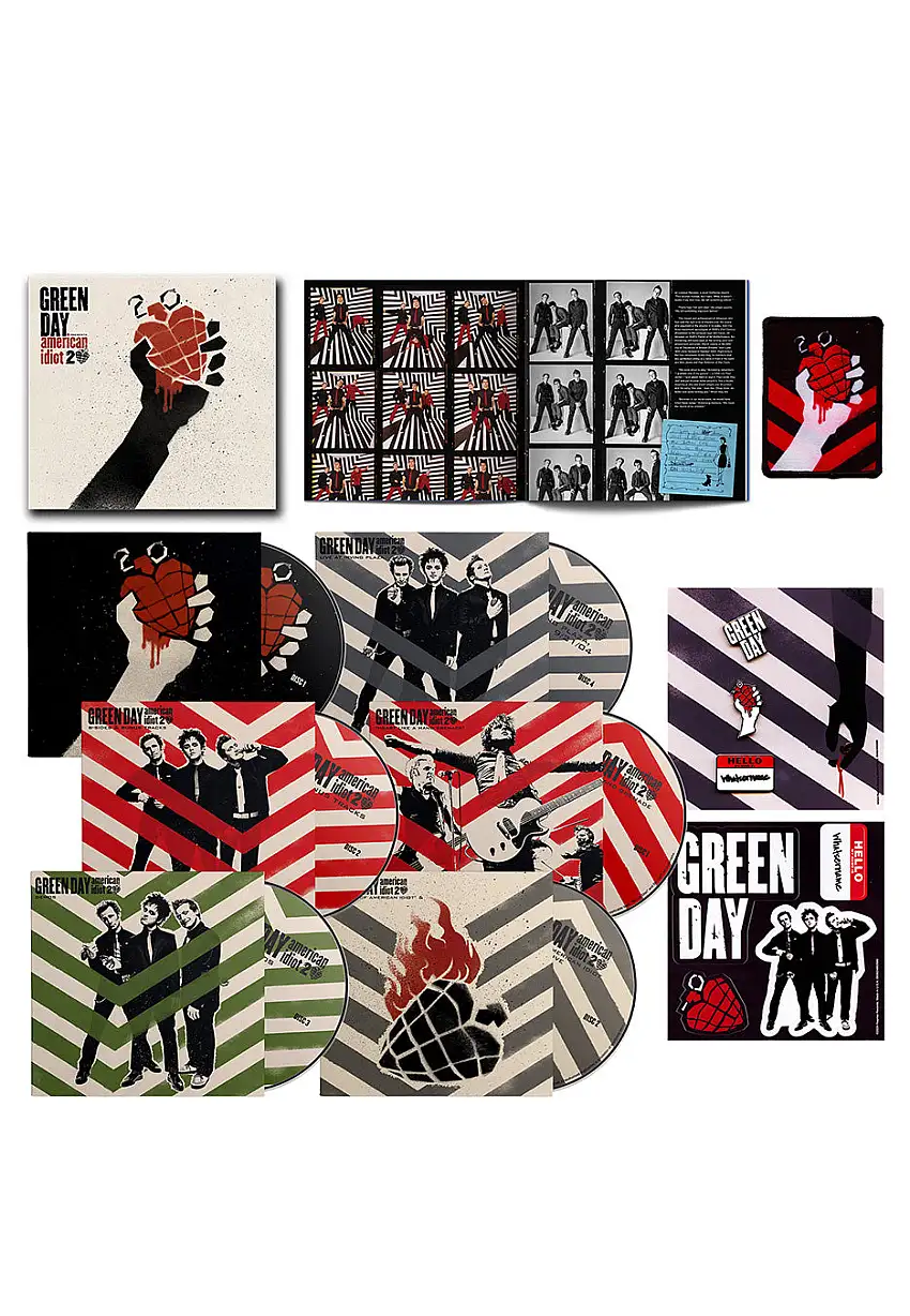 Green Day - American Idiot (20th Anniversary) Ltd. Deluxe Edition - CD Box Set