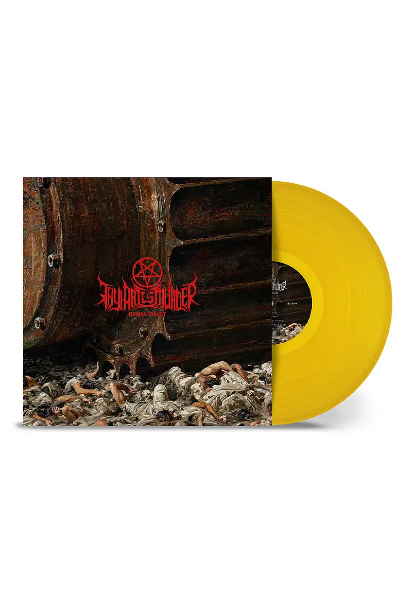 Thy Art Is Murder - Human Target Ltd. Yellow - Colored Vinyl
