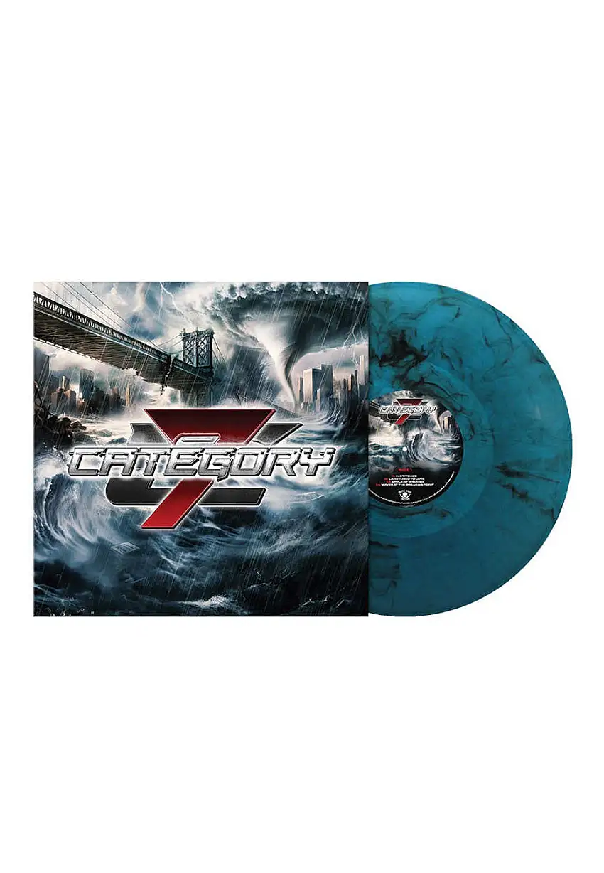 Category 7 - Category 7 Ltd. Turquoise Black - Marbled Vinyl