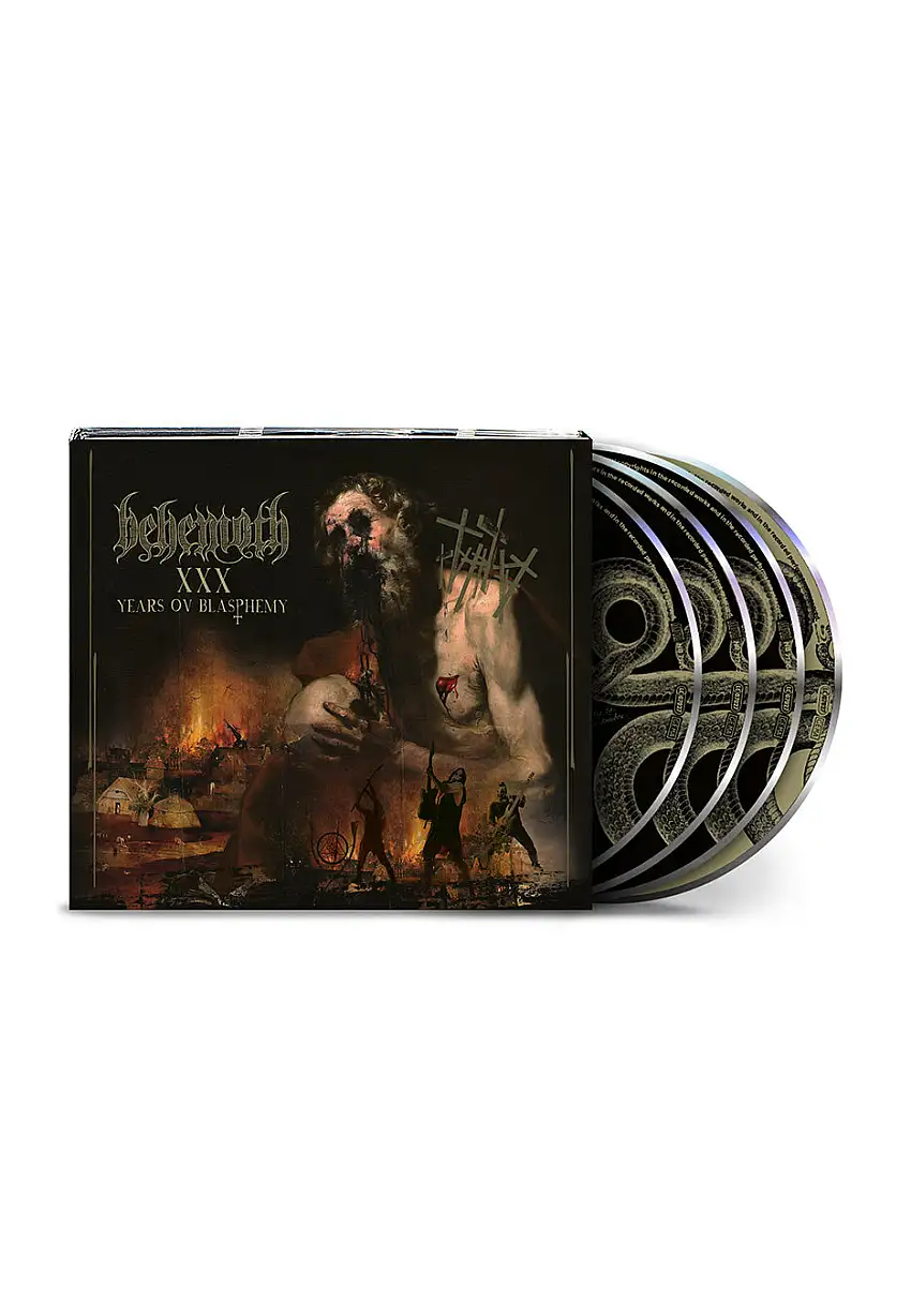 Behemoth - XXX Years Ov Blasphemy - 3CD + Bluray Mediabook