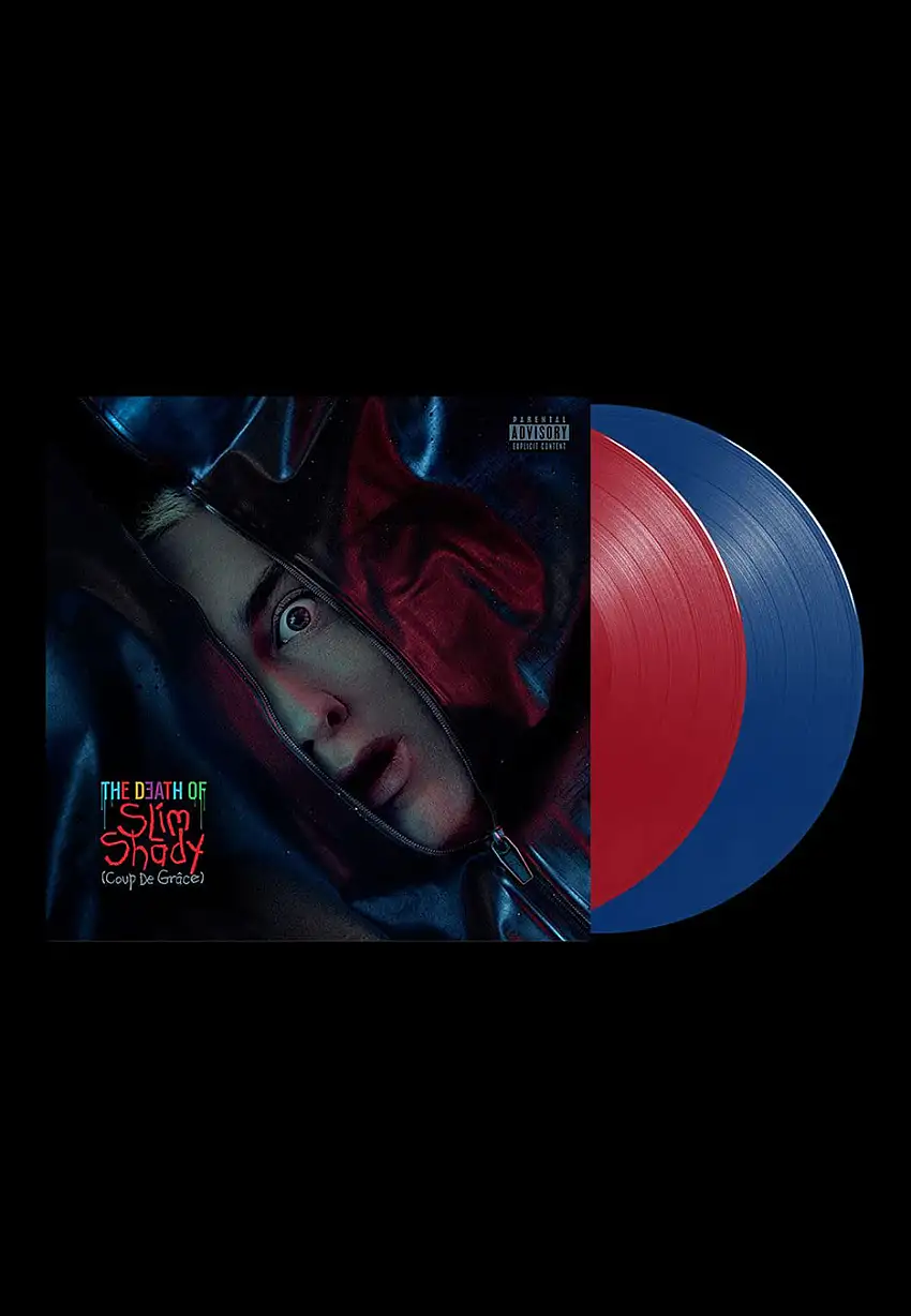 Eminem - The Death Of Slim Shady Ltd. Red/Blue - Colored 2 Vinyl