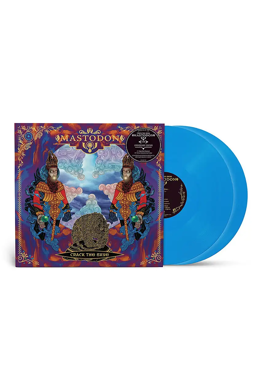 Mastodon - Crack The Skye (15th Anniversary Deluxe Edition) Sky Blue - Colored 2 Vinyl