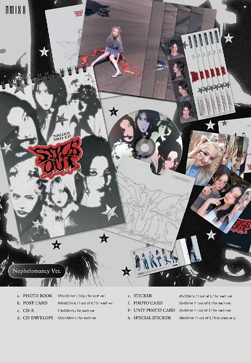 NMIXX - Fe3O4: Stick Out (Nephelomancy Ver.) - CD