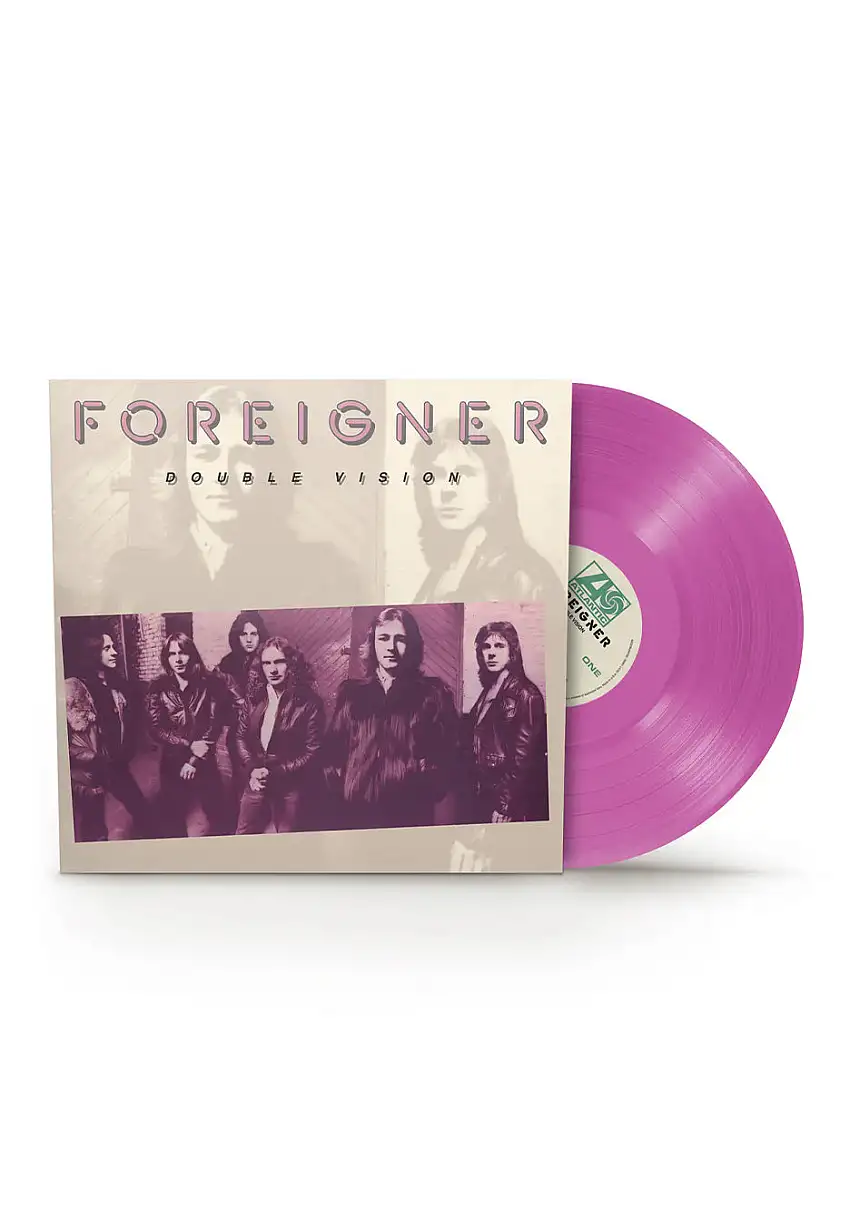 Foreigner - Double Vision Ltd. Translucent Grape - Colored Vinyl