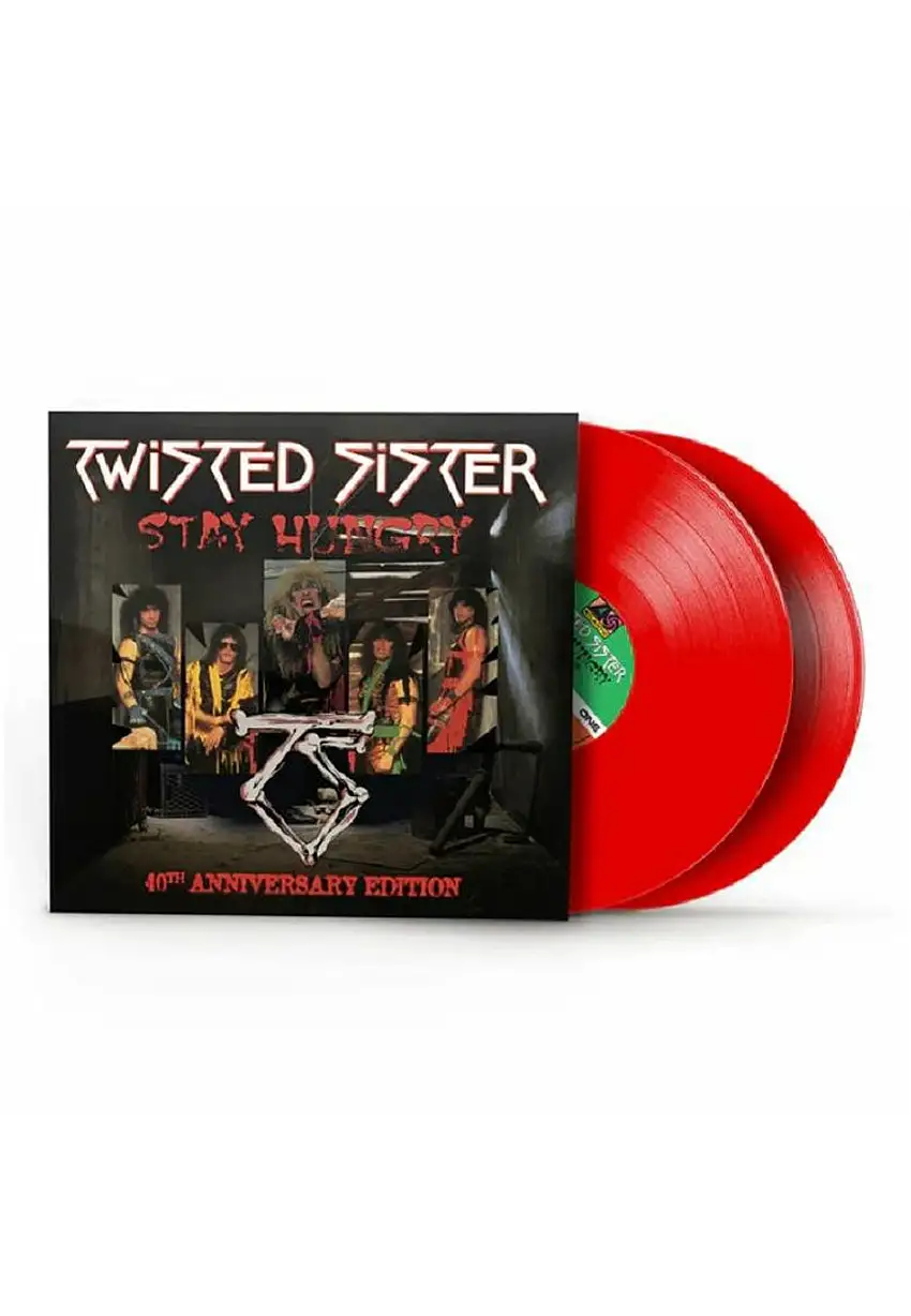 Twisted Sister - Stay Hungry (40th Anniversary Deluxe Edition) Ltd. Translucent Red - Colored 2 Vinyl