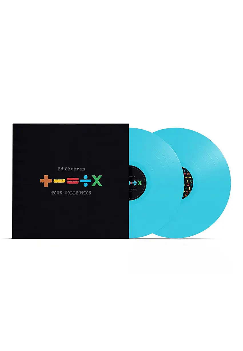 Ed Sheeran - Mathematics Tour Collection Blue - Colored 2 Vinyl