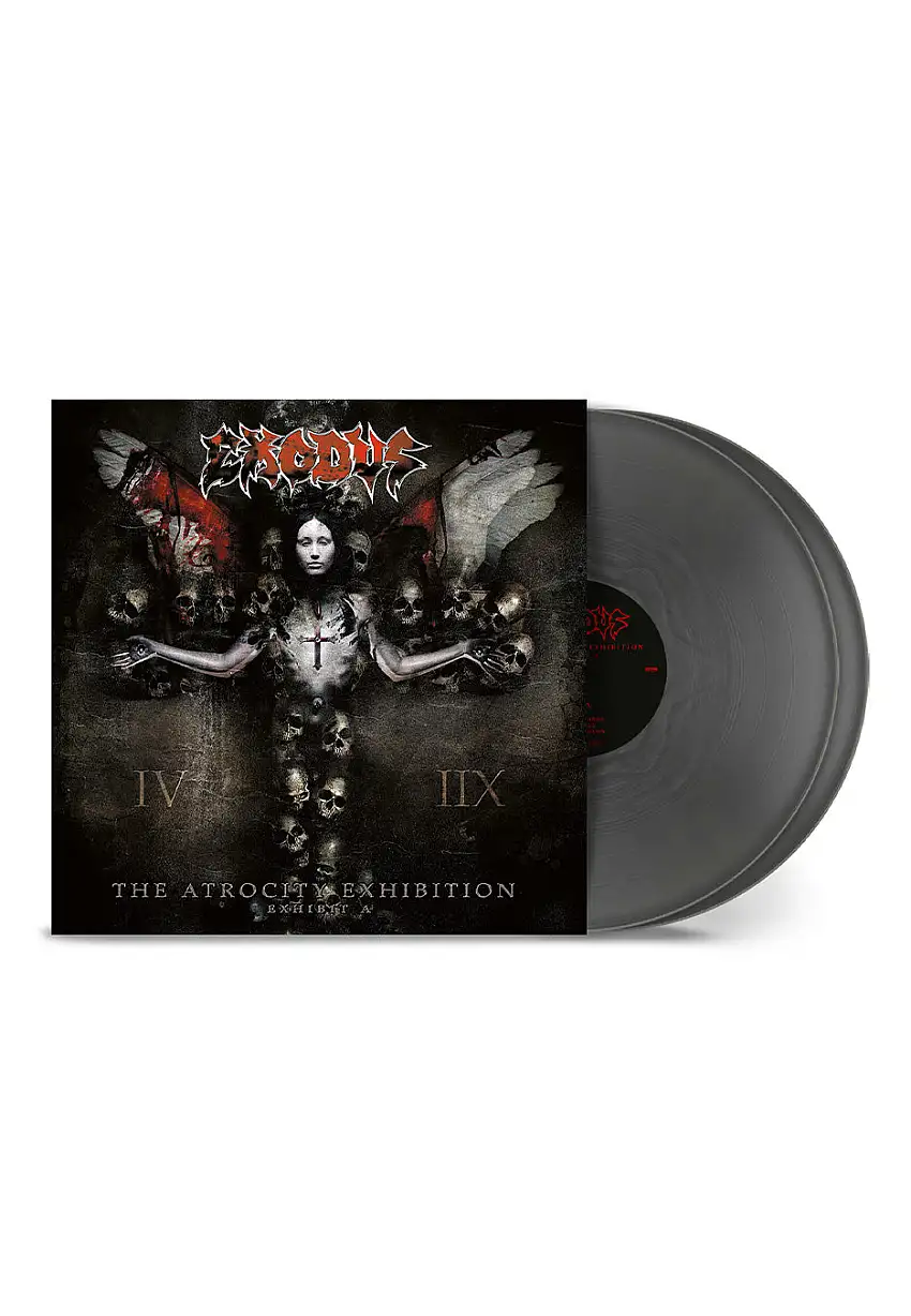 Exodus - The Atrocity Exhibition: Exhibit A Ltd. Silver - Colored 2 Vinyl