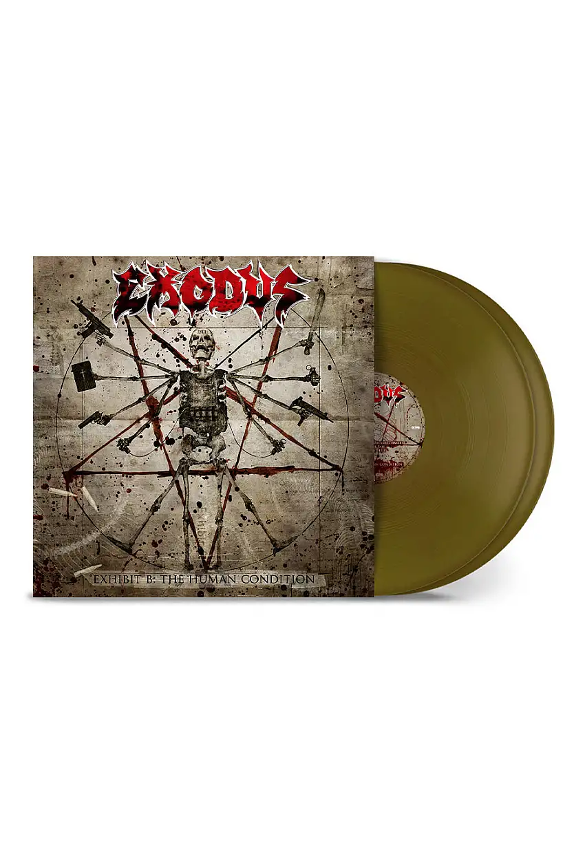 Exodus - The Human Condition: Exhibit B Ltd. Gold - Colored 2 Vinyl