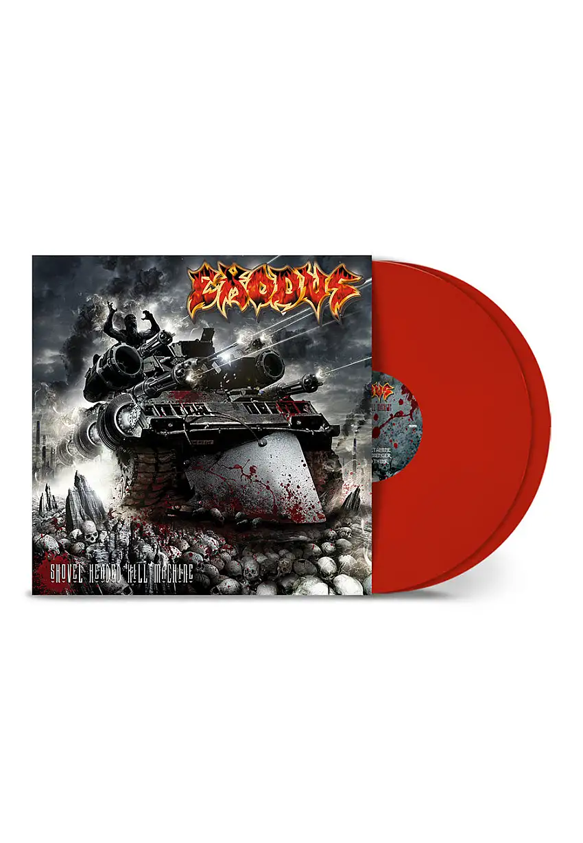 Exodus - Shovel Headed Kill Machine Red - Colored 2 Vinyl