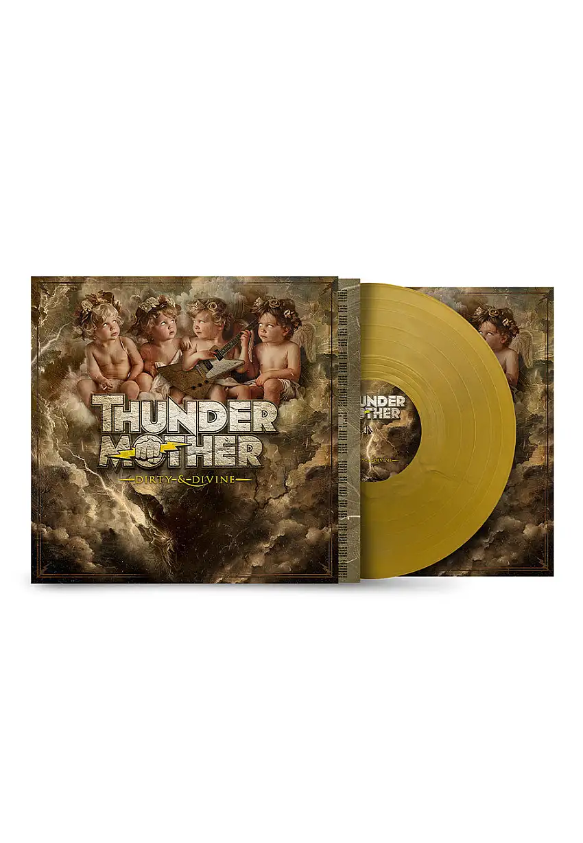 Thundermother - Dirty & Divine Ltd. Gold - Colored Vinyl + Artprint