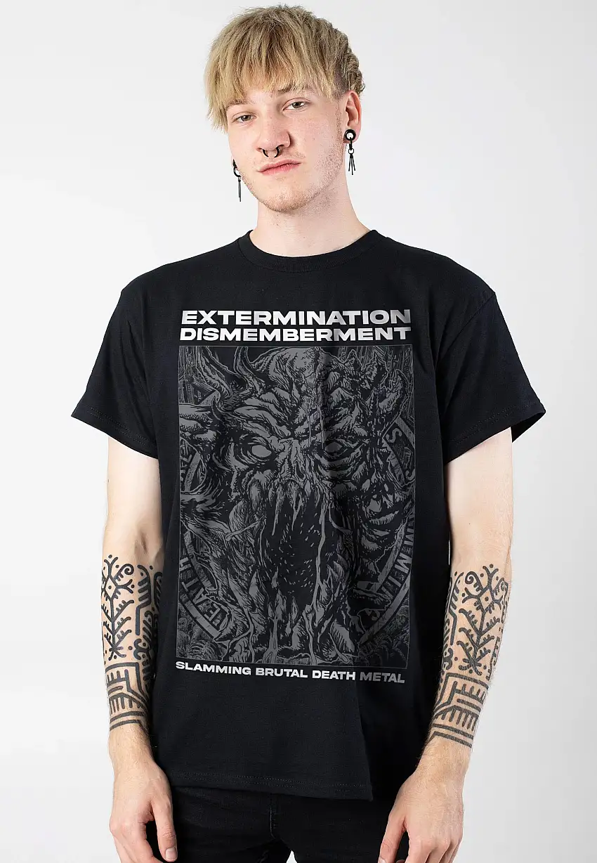 Extermination Dismemberment - Slamming Brutal Death Metal - T-Shirt