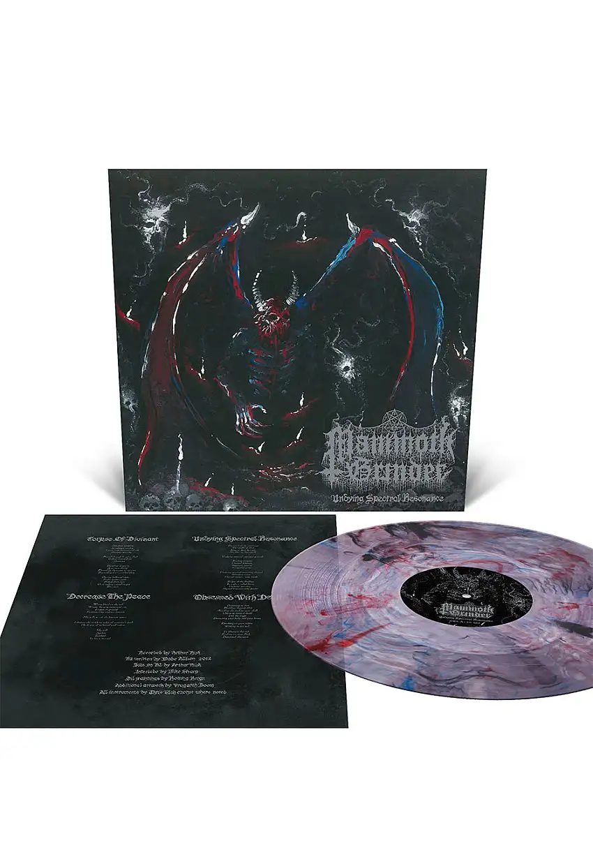 Mammoth Grinder - Undying Spectral Resonance Ltd. Cyan Blue/Red Galaxy - Colored Vinyl