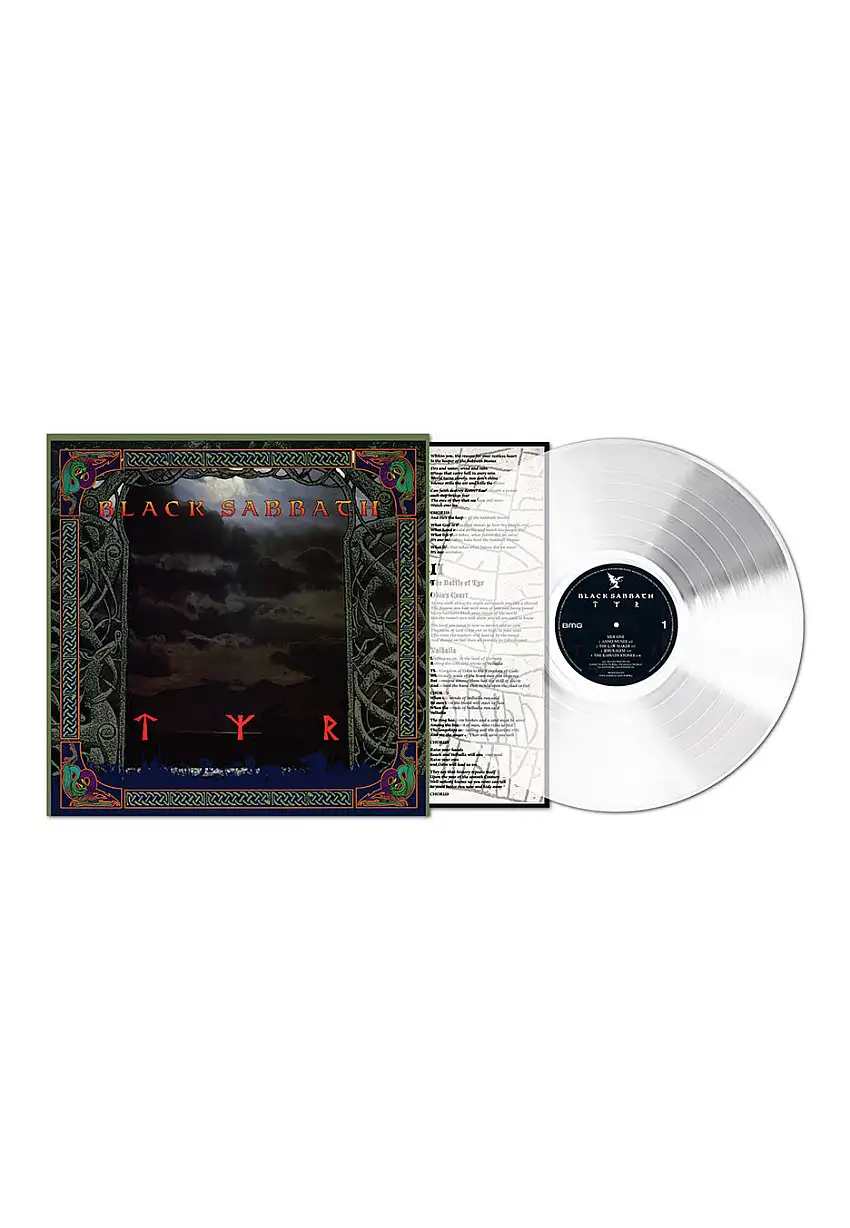Black Sabbath - Tyr (2024 Remaster) Ltd. Clear - Colored Vinyl