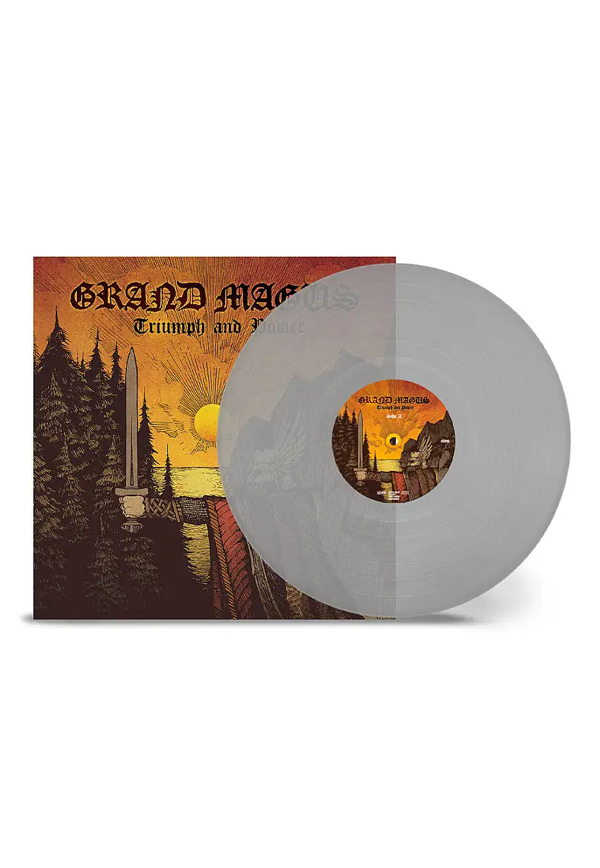 Grand Magus - Triumph And Power (10th Anniversary) Ltd. Transparent Crystal - Colored Vinyl