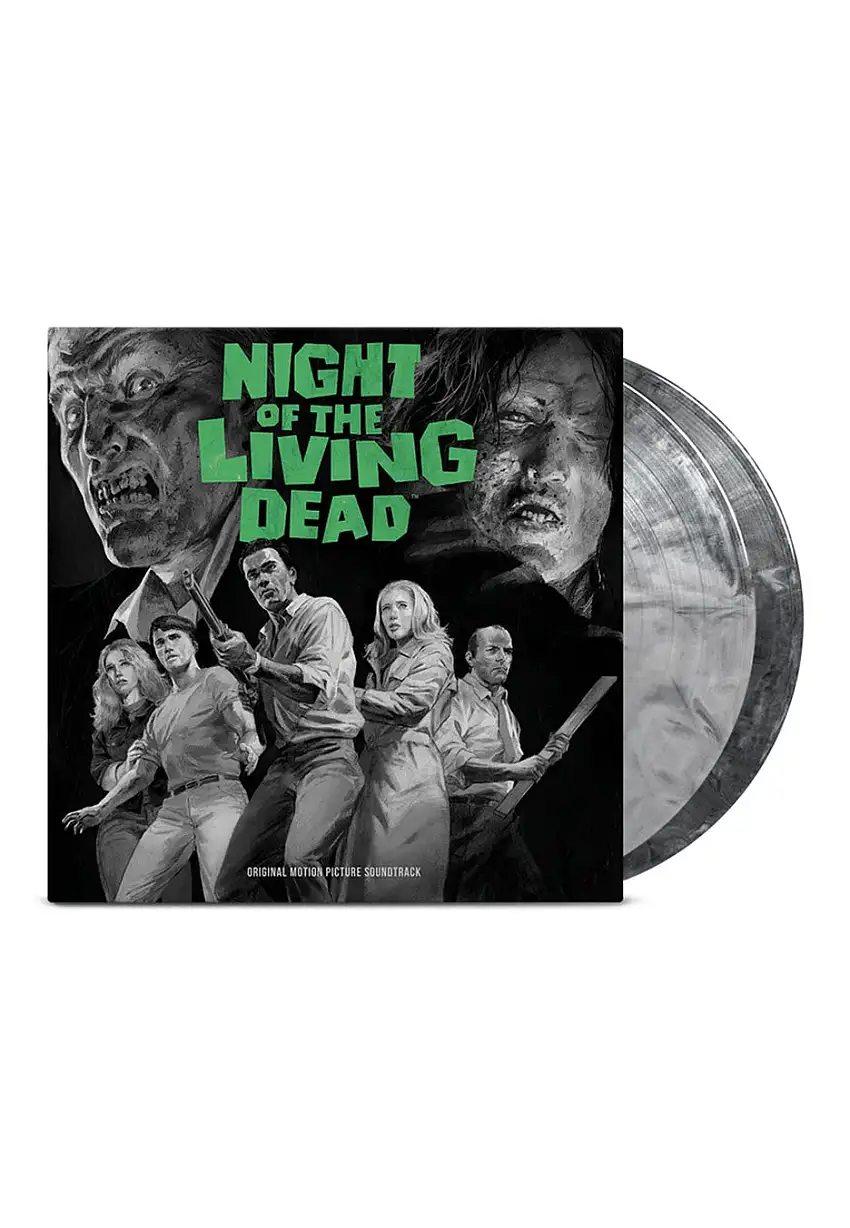 Night Of The Living Dead - Night Of The Living Dead OST Ltd. Black/White - Marbled 2 Vinyl