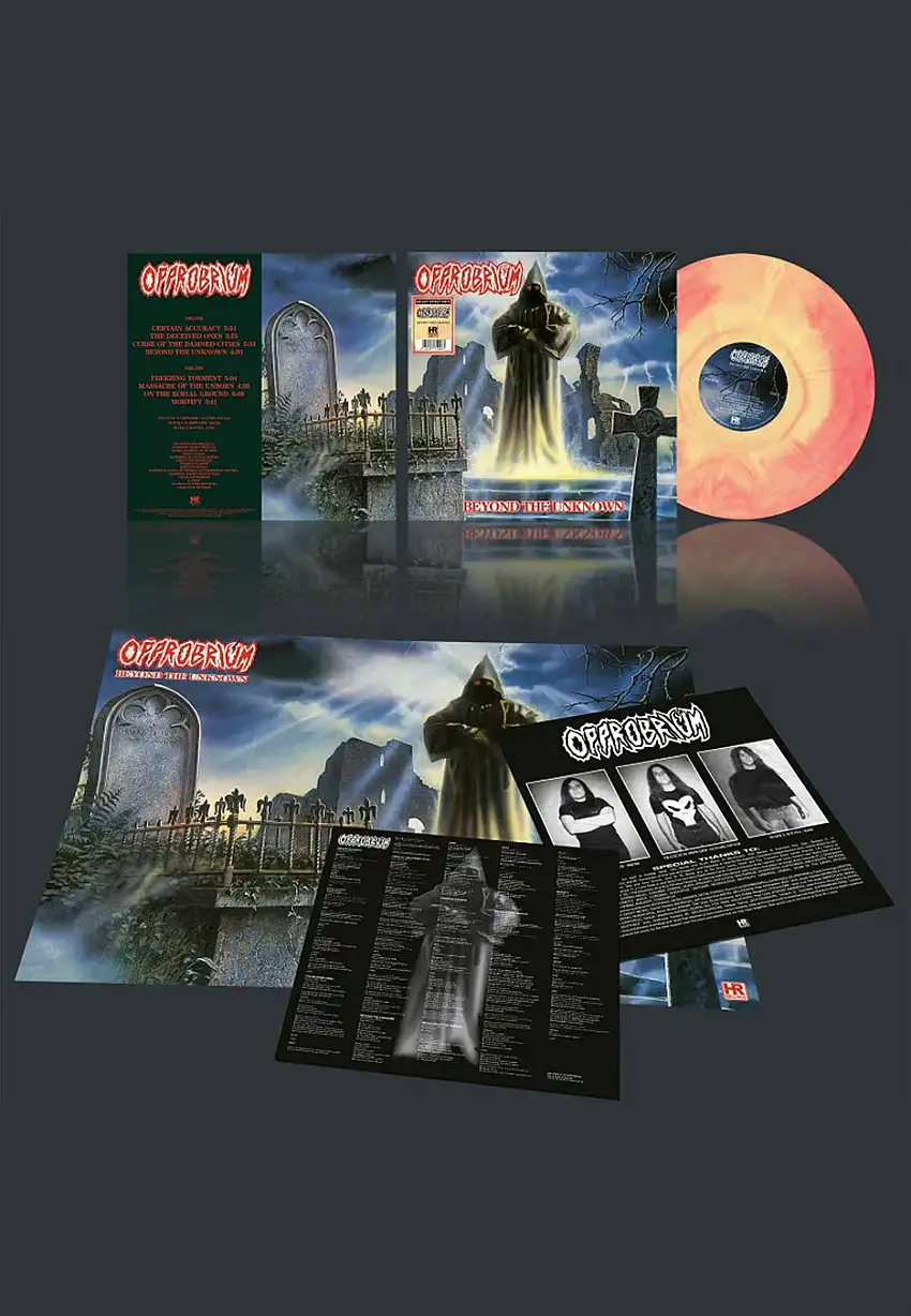 Opprobrium - Beyond The Unknown Ltd. Yellow/Red Galaxy - Colored Vinyl