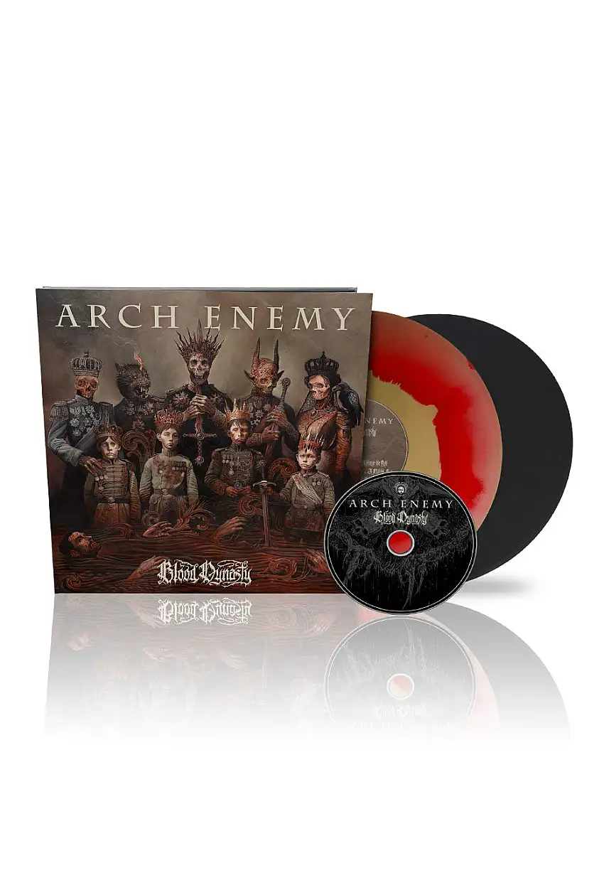 Arch Enemy - Blood Dynasty Ltd. Red/ Golden - Colored Vinyl Boxset