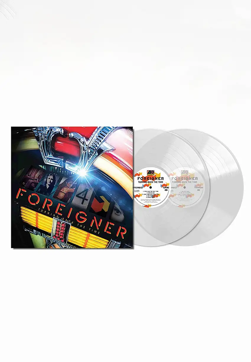 Foreigner - Turning Back The Time Ltd. Ultra Clear - Colored 2 Vinyl