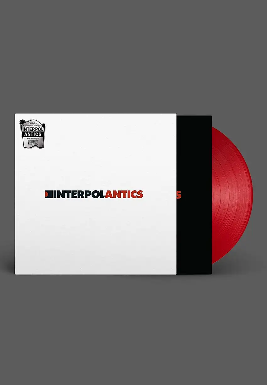 Interpol - Antics (20th Anniversary) Ltd. Red - Colored Vinyl