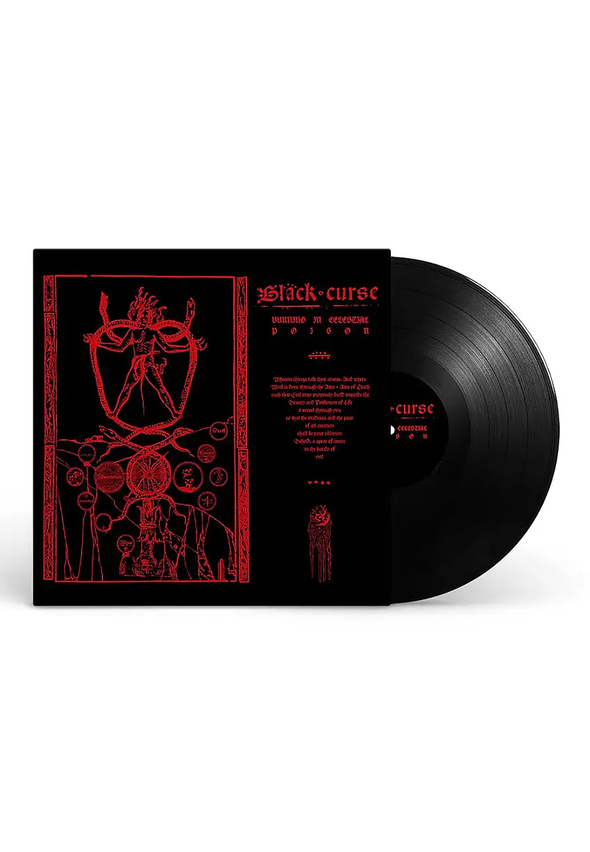 Black Curse - Burning In Celestial Poison - Vinile