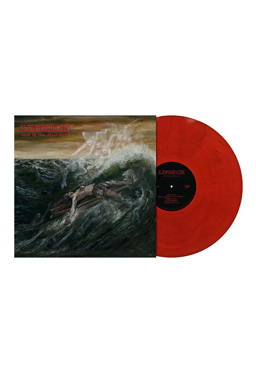 Lifesick - Loved By None, Hated By All Crimson Red - Marbled Vinyl