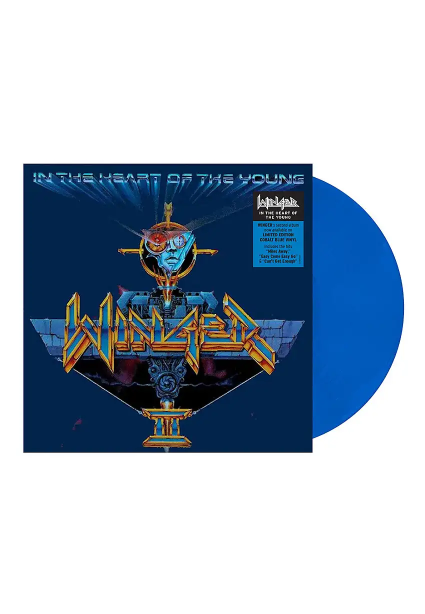 Winger - Winger II: In The Heart Of The Young Ltd. Blue - Colored Vinyl