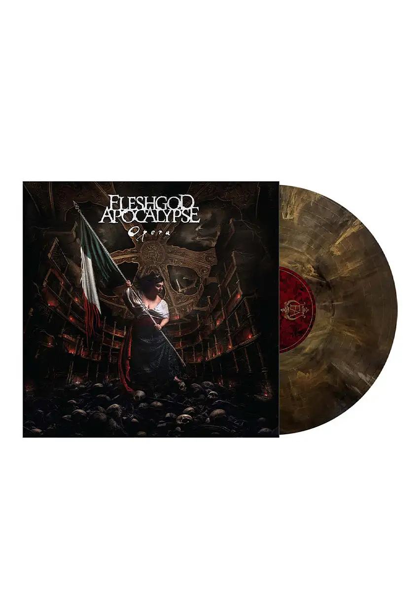 Fleshgod Apocalypse - Opera Ltd. Copper/ Black - Marbled Vinyl