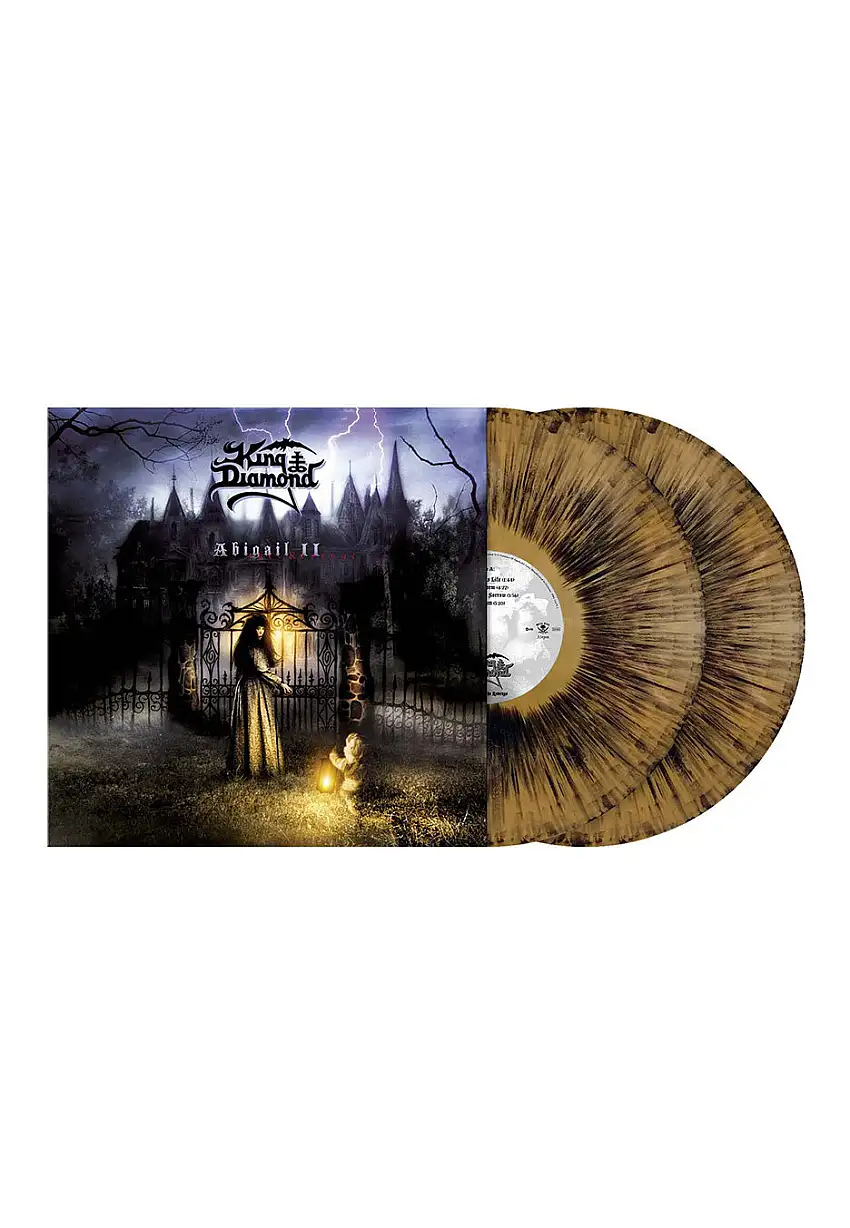King Diamond - Abigail II: The Revenge Ltd. Gold Black Dust - Colored 2 Vinyl