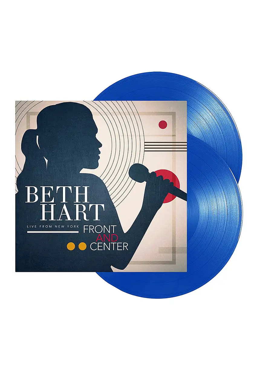 Beth Hart - Front And Center: Live From New York Ltd. Blue - Colored 2 Vinyl