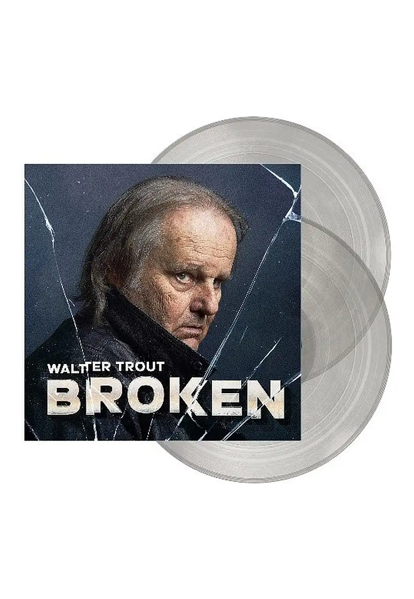 Walter Trout - Broken Ltd. Transparent - Colored 2 Vinyl