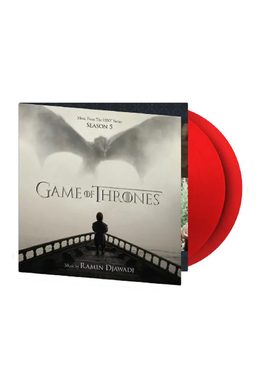 Game Of Thrones - Season 5 Ltd. Transflucent Red - Colored 2 Vinyl