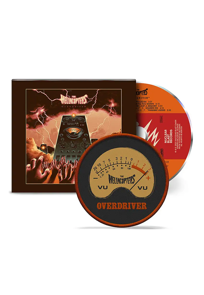 The Hellacopters - Overdriver Indie Exclusive - Digi CD + Patch