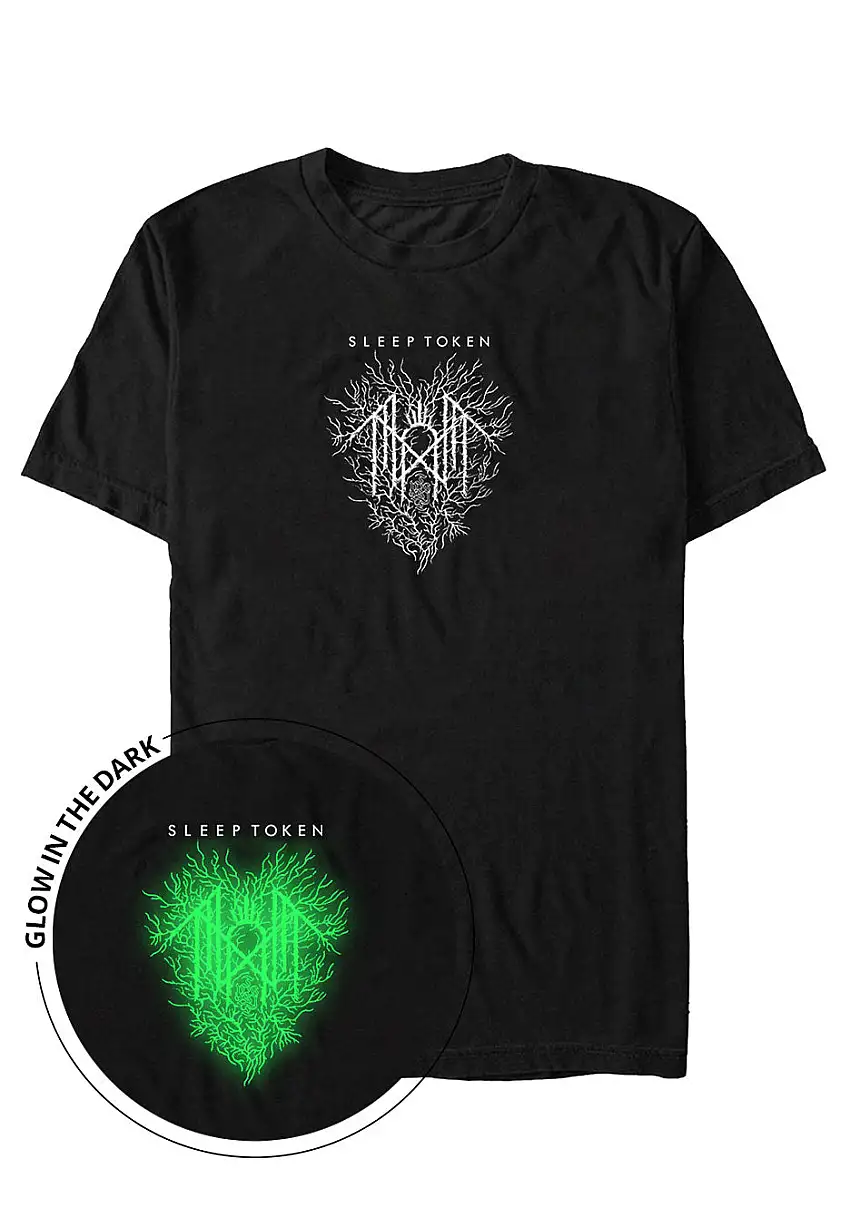Sleep Token - Depth Logo Glow In The Dark - T-Shirt