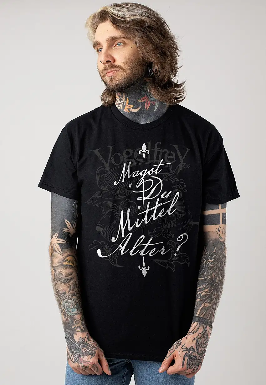 Vogelfrey - Magst Du Mittel Alter? - T-Shirt