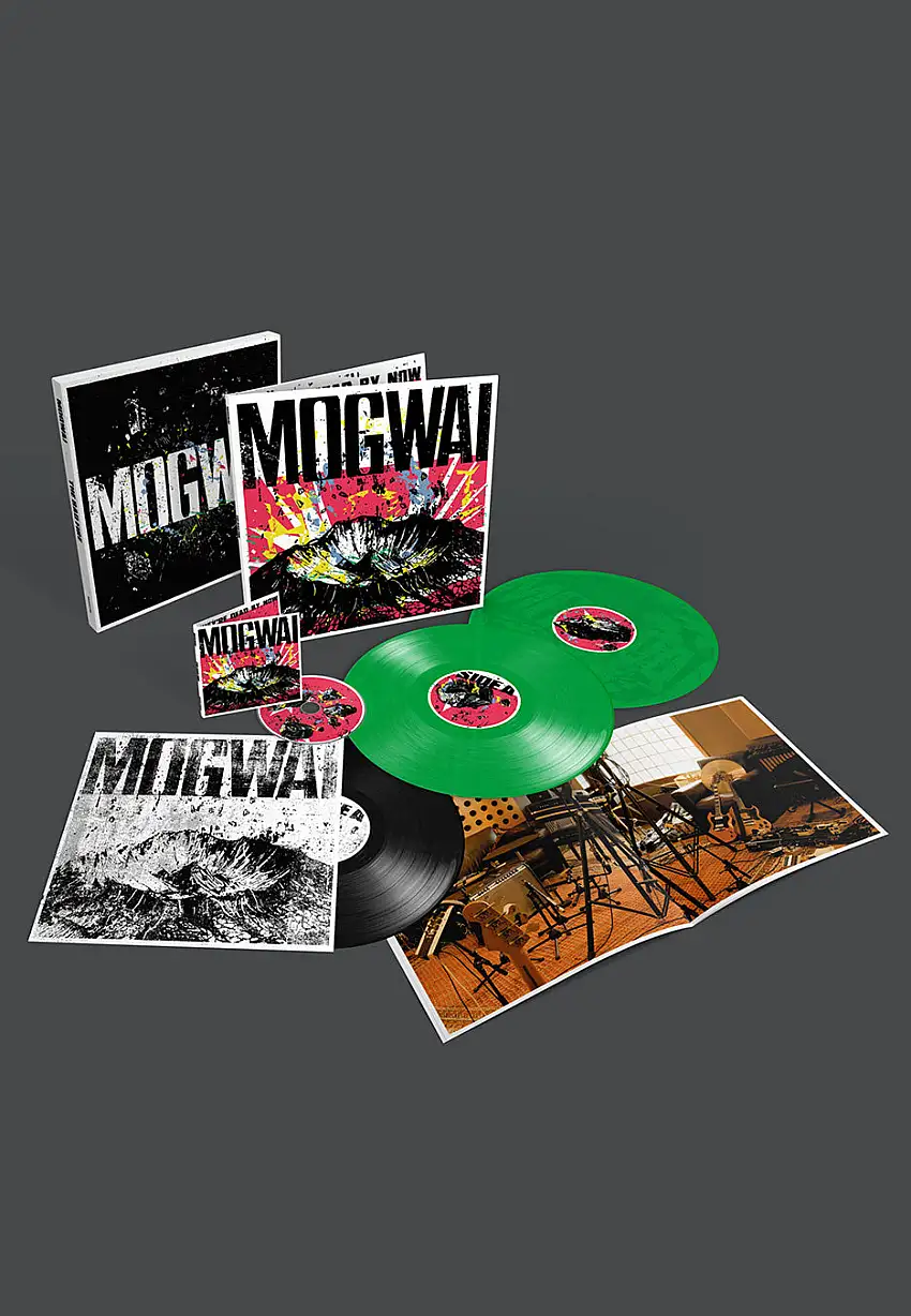Mogwai - The Bad Fire Ltd. Green - Colored 2 Vinyl + CD + Demo Vinyl