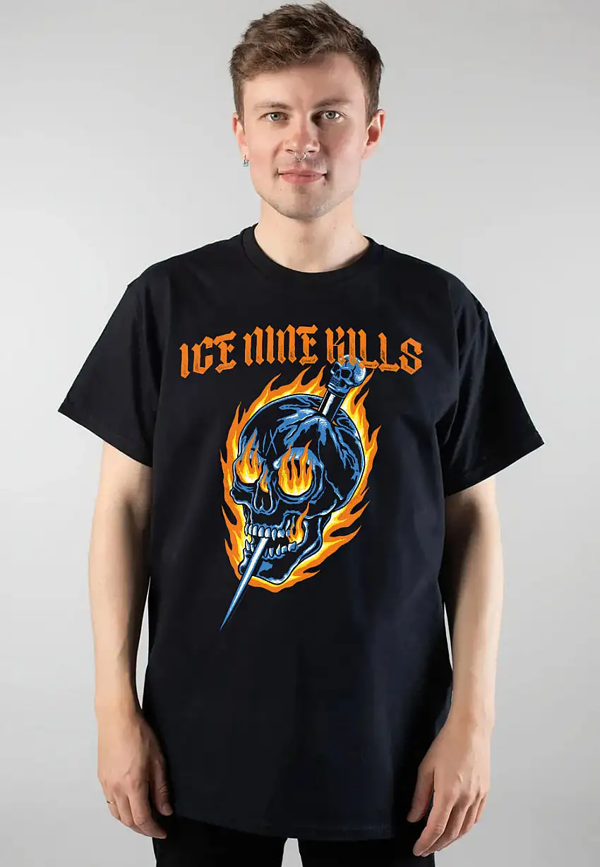 Ice Nine Kills - Fire Skull - T-Shirt