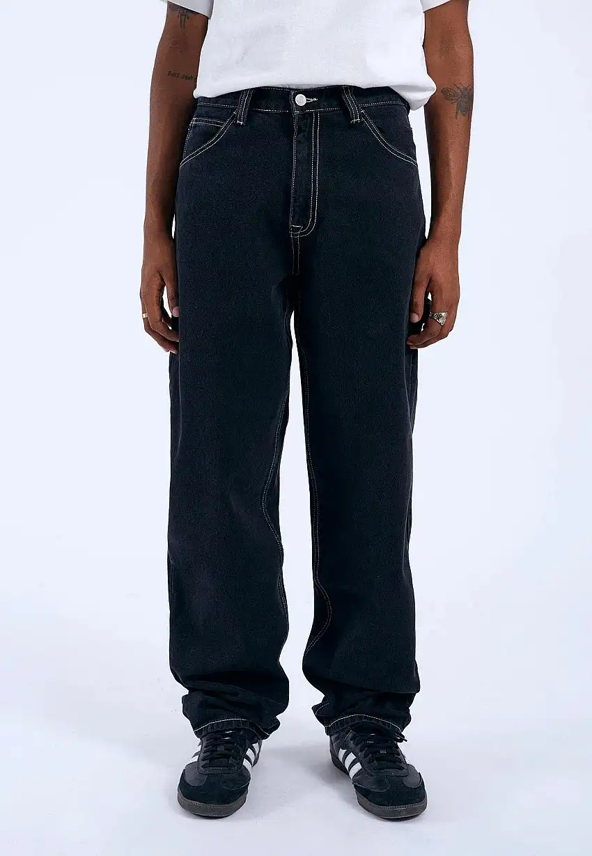 Dr. Denim - Colt Worker Black Used Contrast - Jeans