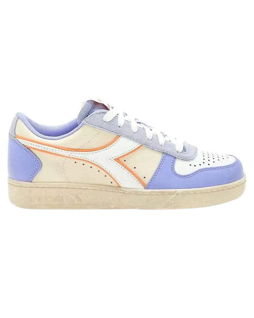 Diadora Sneaker Magic Basket Low Icona Pelle Viola